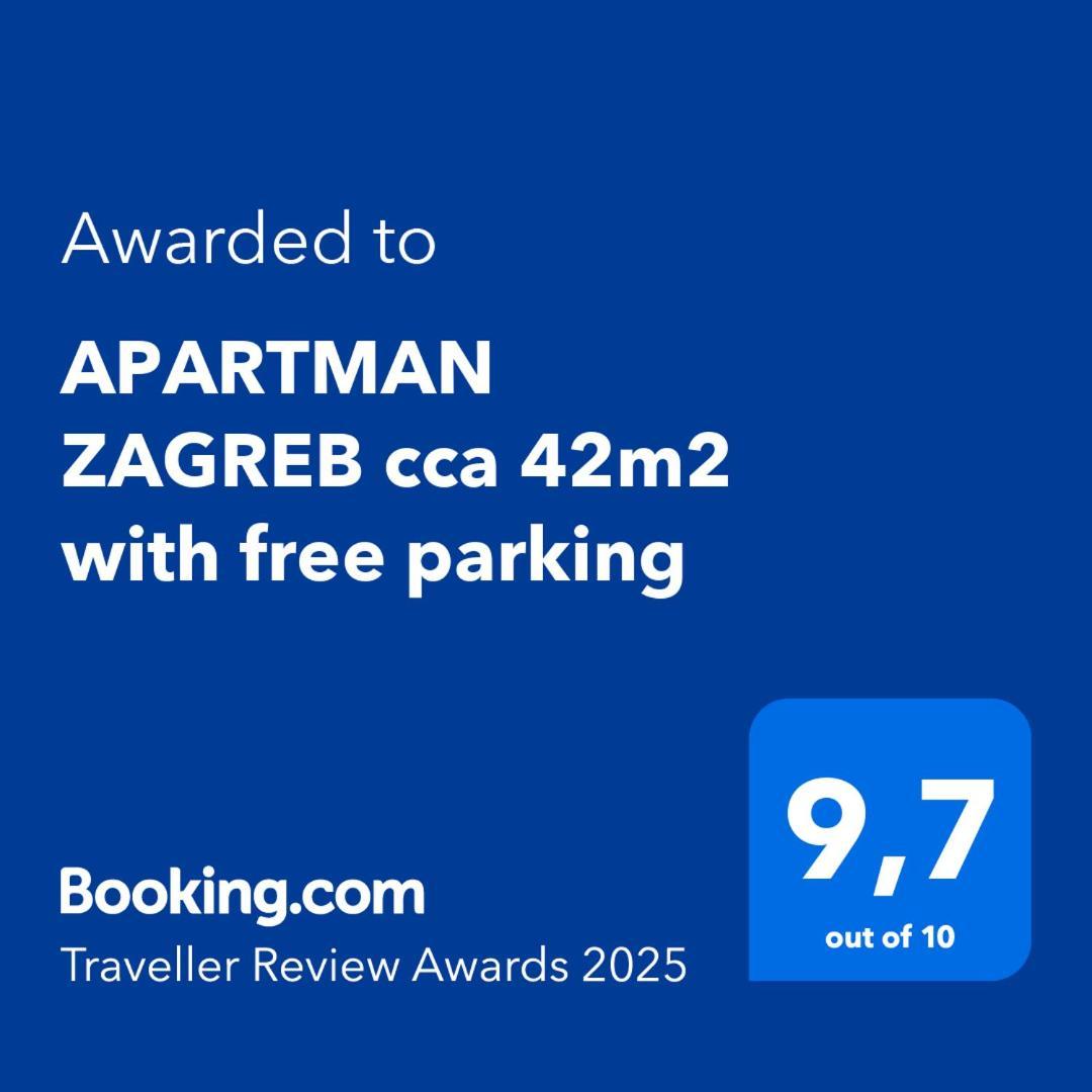 Apartman Zagreb Cca 42M2 With Free Parking المظهر الخارجي الصورة